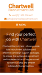 Mobile Screenshot of chartwellrecruitment.com